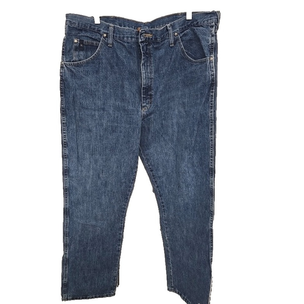 Twenty X Jeans 40x34 Blue Regular Straight Medium Wash Cotton 23MWXVB Men's